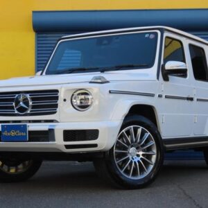 2022 Mercedes Benz G-Class white diesel used car Japan export
