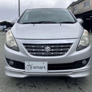 2008 Suzuki Cervo silver gasoline used car Japan export