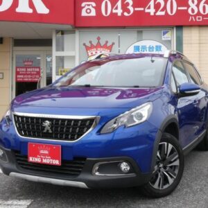 2020 Peugeot 2008 blue gasoline used car Japan export