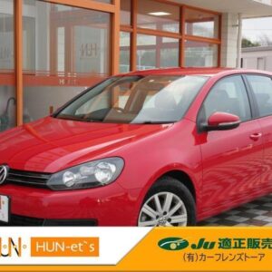 2013 Volkswagen Golf red gasoline used car Japan export