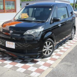 2013 Toyota Spade black gasoline used car Japan export