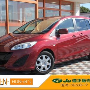 2011 Mazda Premacy red gasoline used car Japan export