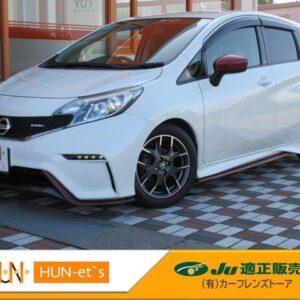 2014 Nissan Note pearl gasoline used car Japan export