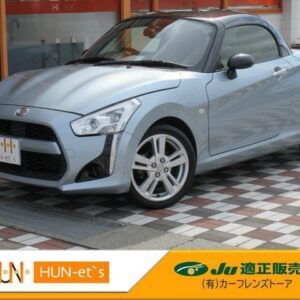 2015 Daihatsu Copen silver gasoline used car Japan export
