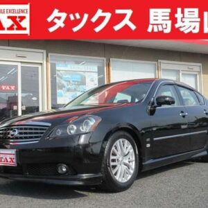 2005 Nissan Fuga black gasoline used car Japan export