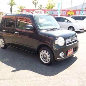 2013 Daihatsu Mira Cocoa black gasoline used car Japan export