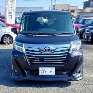 2017 Toyota Roomy black gasoline used car Japan export