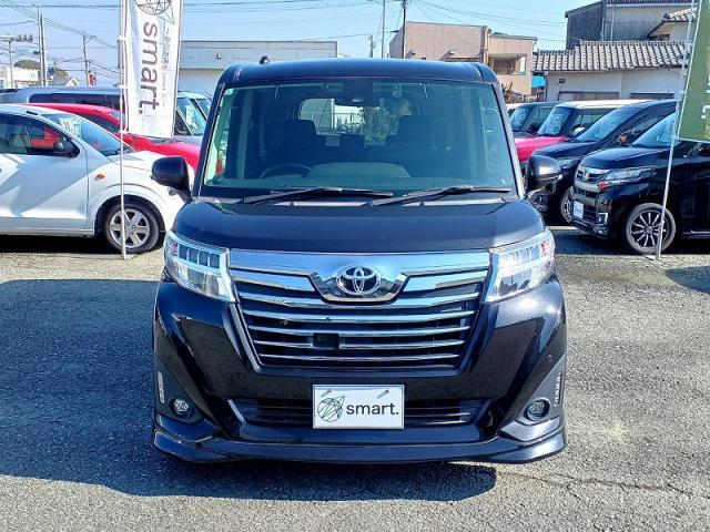 Ref:AUX-11475581 TOYOTA ROOMY 2017 1 2017 Toyota Roomy black gasoline used car Japan export