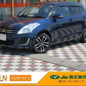 2015 Suzuki Swift blue gasoline used car Japan export
