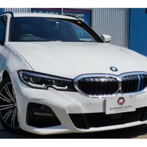 2020 Bmw 3 Series white gasoline used car Japan export