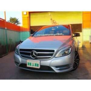 2013 Mercedes Benz B-Class silver gasoline used car Japan export