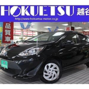 2018 Toyota Aqua black hybrid used car Japan export