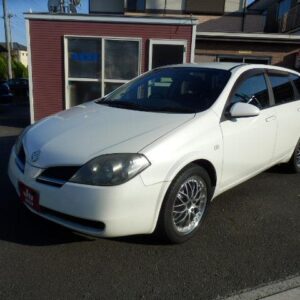 2001 Nissan Primera Wagon pearl gasoline used car Japan export