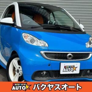 2012 Mcc Smart Smart Fortwo Coupe blue gasoline used car Japan export