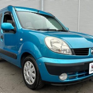 2008 Renault Kangoo blue gasoline used car Japan export