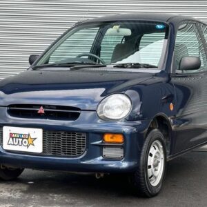 1996 Mitsubishi Minica blue gasoline used car Japan export