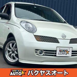 2003 Nissan March pearl gasoline used car Japan export