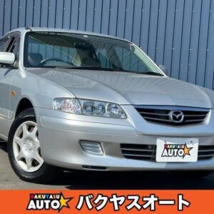 1999 Mazda Capella silver gasoline used car Japan export