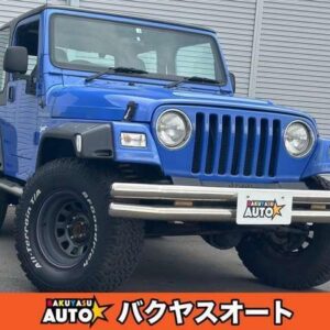 1997 Chrysler Jeep Jeep Wrangler blue gasoline used car Japan export