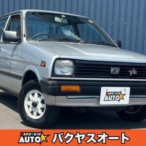 1985 Subaru Rex silver gasoline used car Japan export