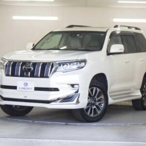 2023 Toyota Land Cruiser Prado pearl gasoline used car Japan export