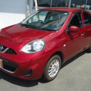 2015 Nissan March wine gasoline used car Japan export