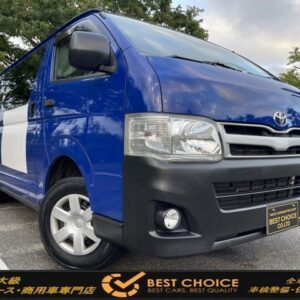 2013 Toyota Regius Ace Van blue diesel used car Japan export