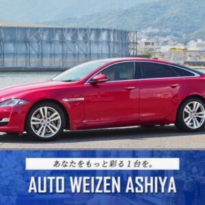 2018 Jaguar Xj red gasoline used car Japan export