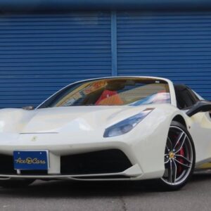 2016 Ferrari 488 Spider pearl gasoline used car Japan export