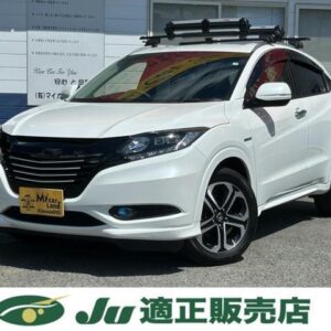2014 Honda Vezel pearl hybrid used car Japan export