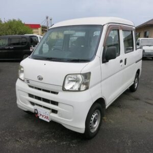 2012 Daihatsu Hijet Cargo white gasoline used car Japan export