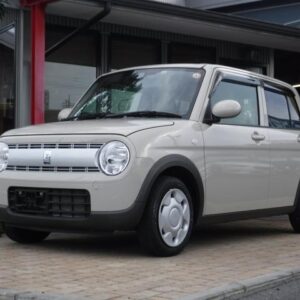 2019 Suzuki Alto Lapin white gasoline used car Japan export