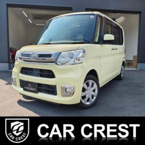 2014 Daihatsu Tanto yellow gasoline used car Japan export