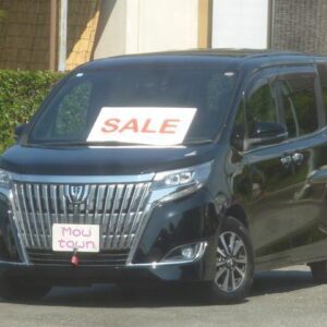 2018 Toyota Esquire black gasoline used car Japan export