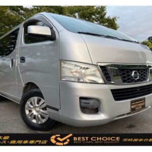 2012 Nissan Nv350Caravan Van silver diesel used car Japan export