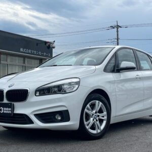 2016 Bmw 2 Series white diesel used car Japan export