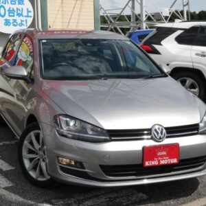 2014 Volkswagen Golf silver gasoline used car Japan export