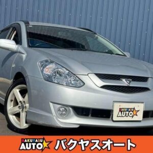 2002 Toyota Caldina silver gasoline used car Japan export