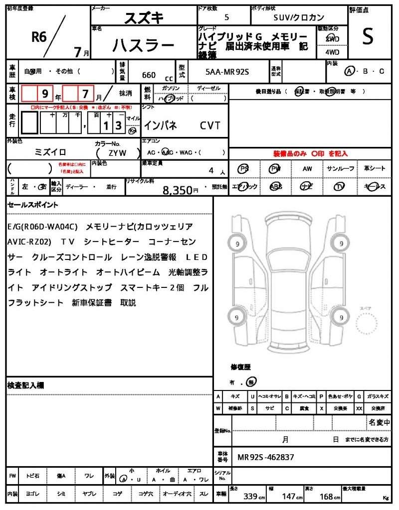 Ref:AUX-14089372 SUZUKI HUSTLER 2024 - Image 21