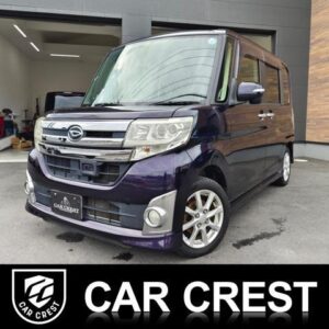 2013 Daihatsu Tanto purple gasoline used car Japan export