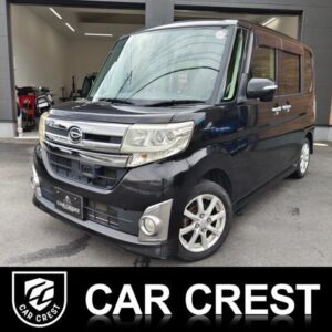2014 Daihatsu Tanto black gasoline used car Japan export