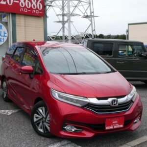 2016 Honda Shuttle red gasoline used car Japan export