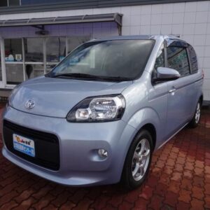 2012 Toyota Porte blue gasoline used car Japan export