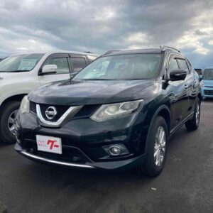 2016 Nissan X-Trail black gasoline used car Japan export