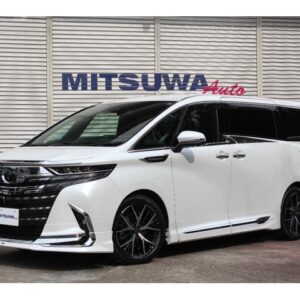 2023 Toyota Alphard Hybrid pearl hybrid used car Japan export