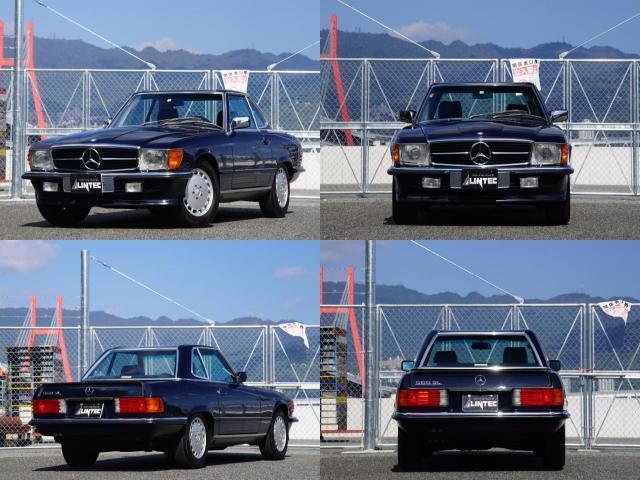 Ref:AUX-14786306 MERCEDES BENZ SL 1989 1 1989 Mercedes Benz Sl blue gasoline used car Japan export