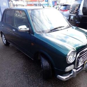 2004 Daihatsu Mira Gino green gasoline used car Japan export