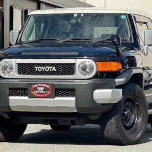 2011 Toyota Fj Cruiser black gasoline used car Japan export