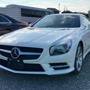 2012 Mercedes Benz Sl white gasoline used car Japan export