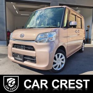 2017 Daihatsu Tanto pink gasoline used car Japan export